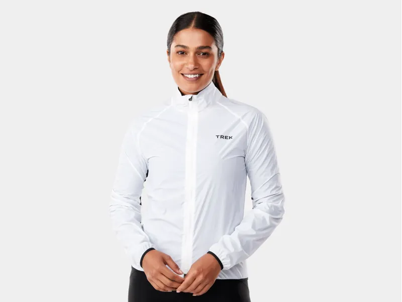 Trek Circuit Women's Windshell Cycling Jacket in White